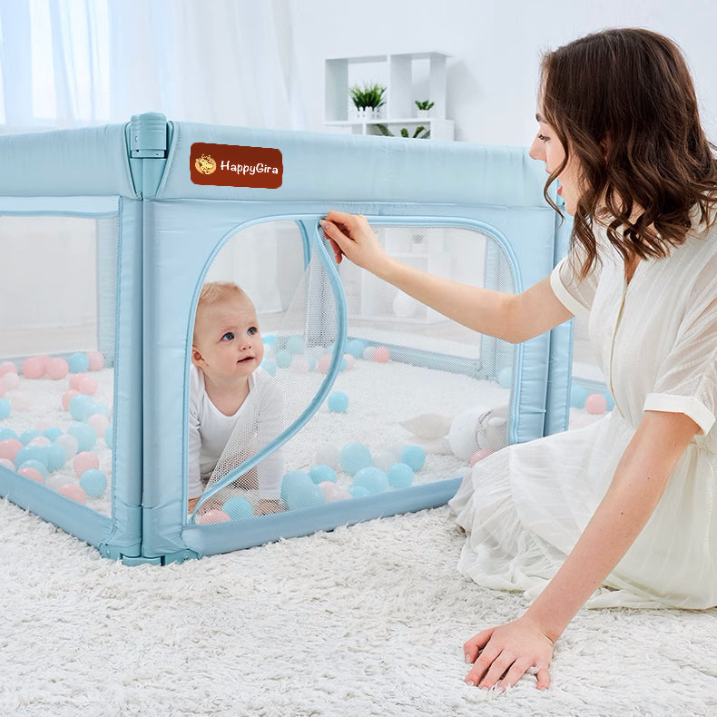 Modular Angle-Lock Baby Playpen