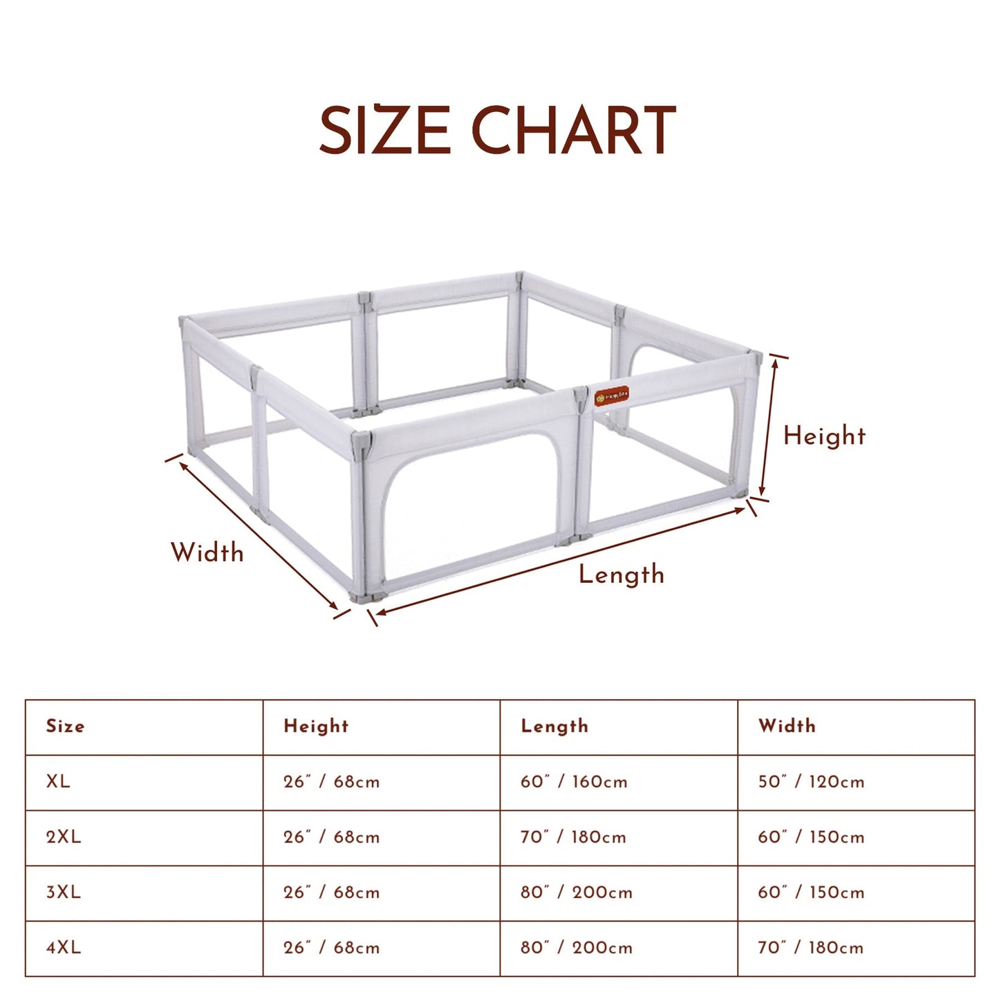 Modular Angle-Lock Baby Playpen