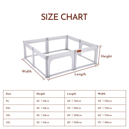 Modular Angle-Lock Baby Playpen