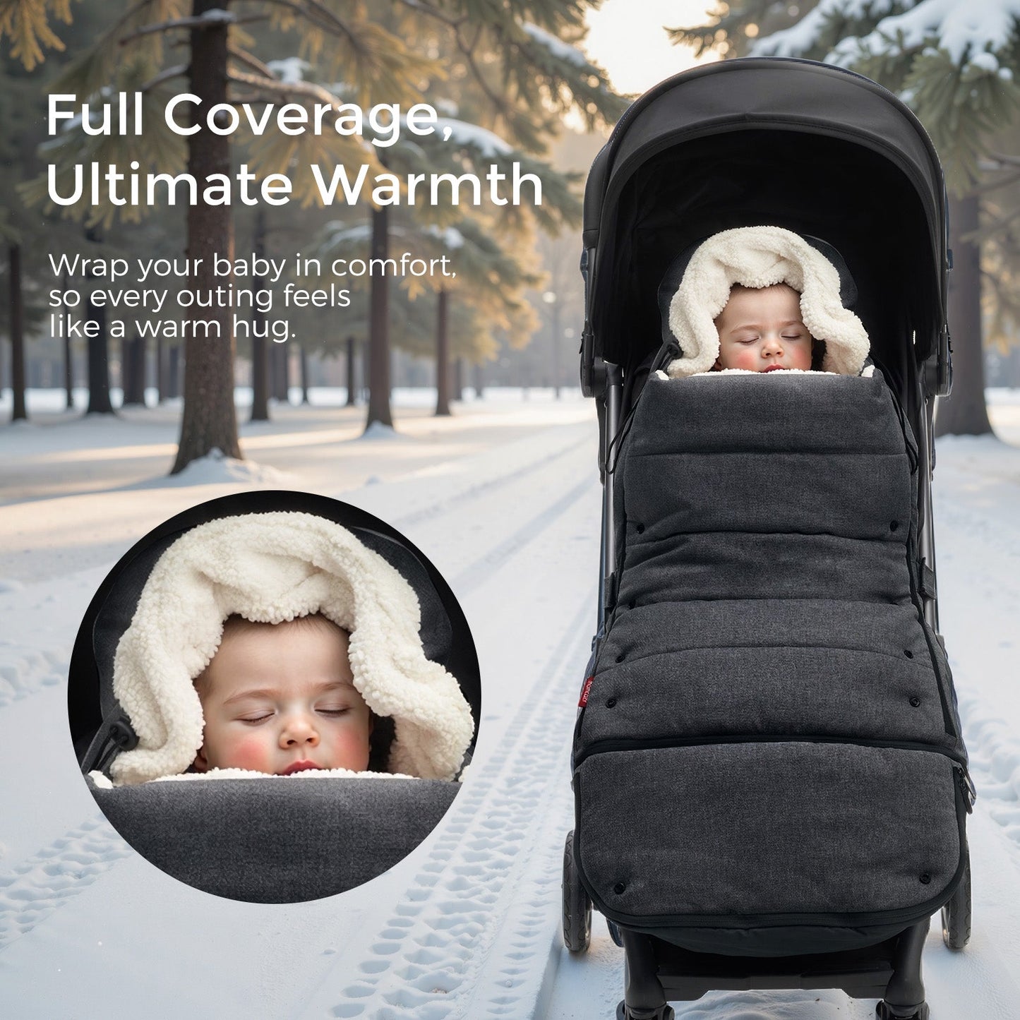 littlehex Universal Stroller Footmuff