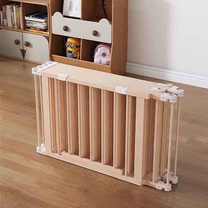 LittleHex  Customizable Natural Wood Playpen for Babies & Toddlers