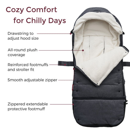 littlehex Universal Stroller Footmuff