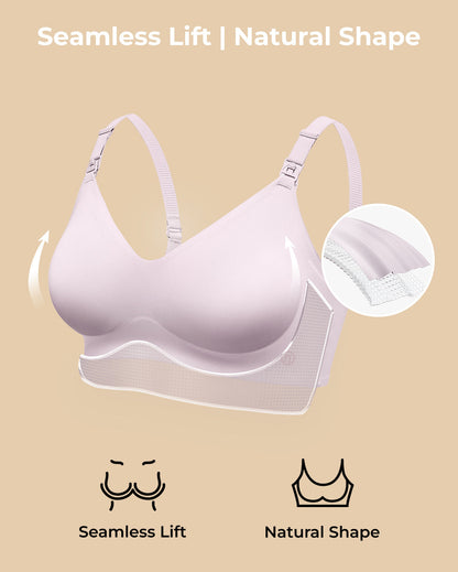 CozyAura-Ultra Soft Seamless Nursing Bra - YN21