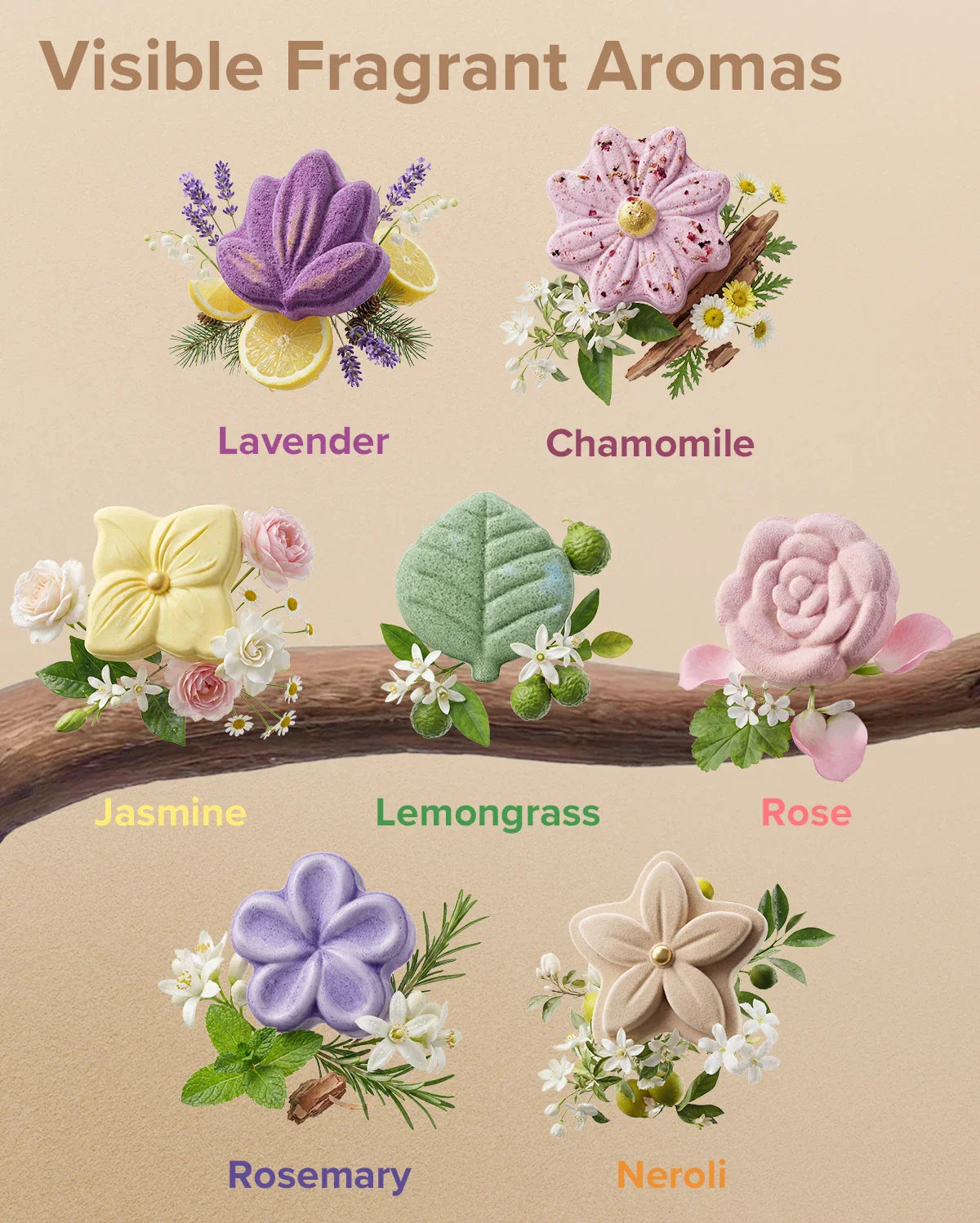 littlehex Shower Steamers Aromatherapy 14 Pack