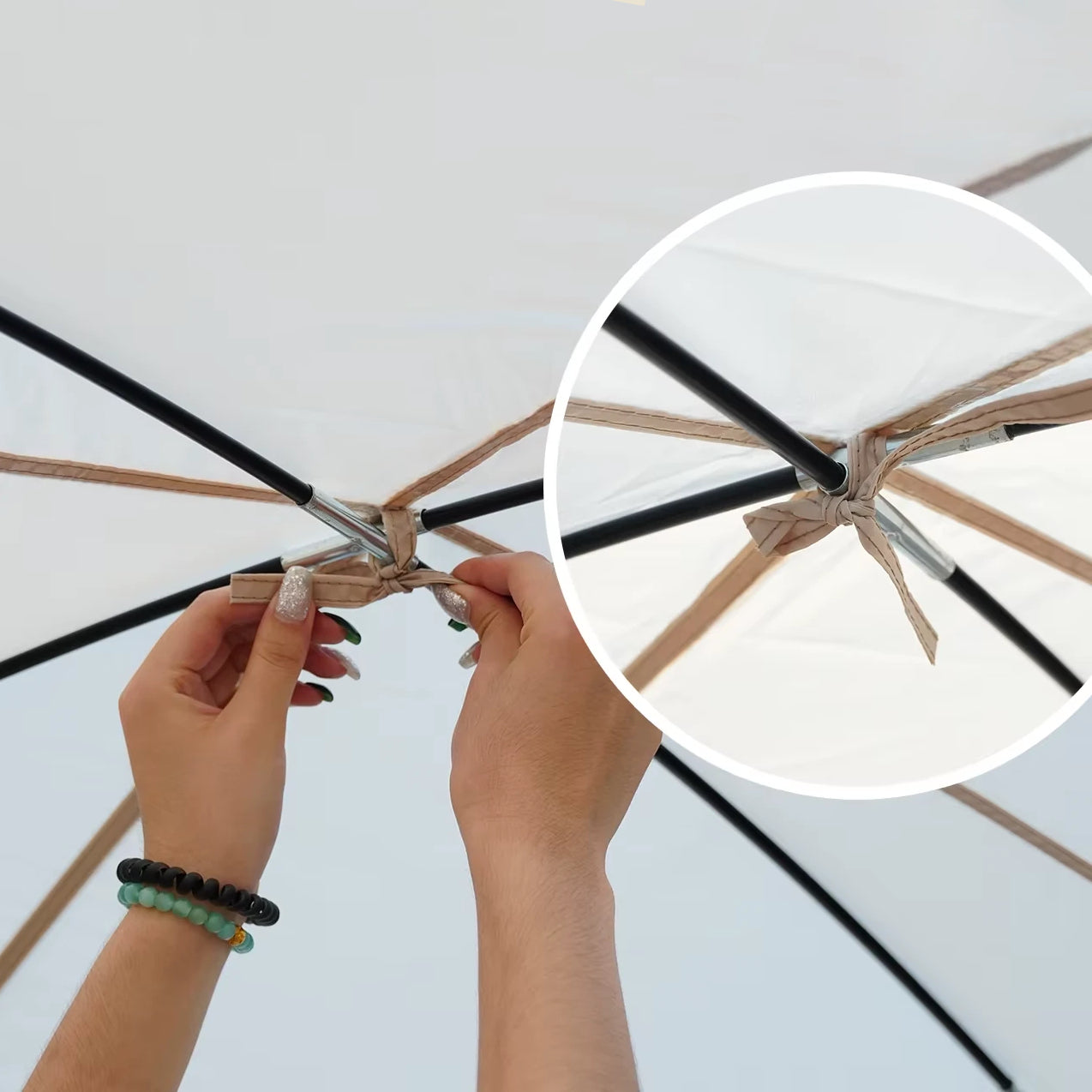 Pop-Up Mesh Pavilion