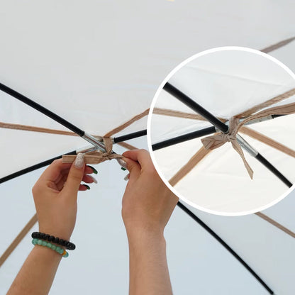 Pop-Up Mesh Pavilion