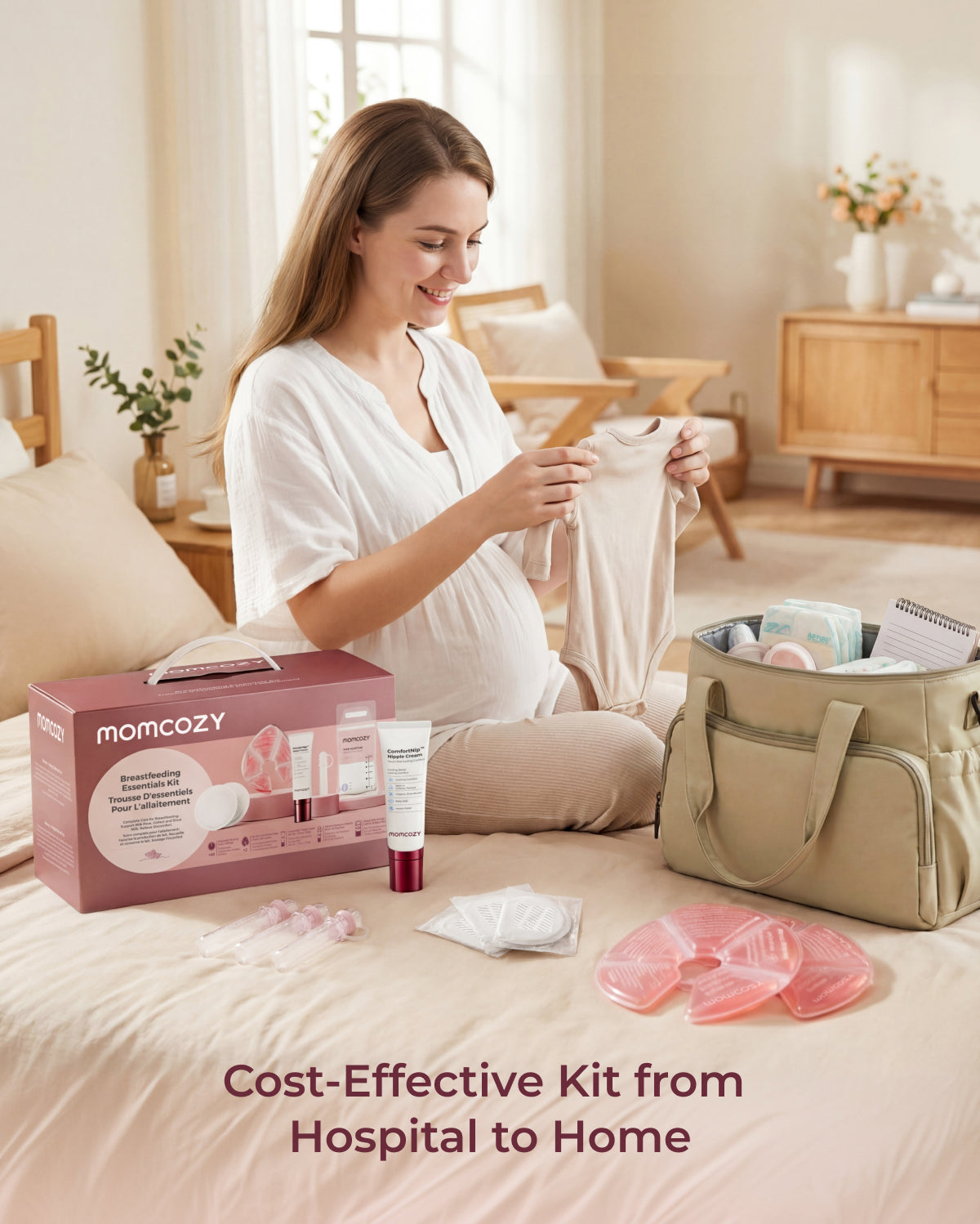 littlehex Breastfeeding Essentials & Postpartum Kit (73 Pieces)