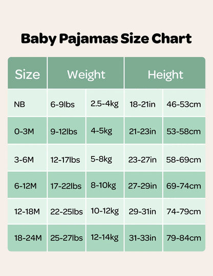 Momcozy Boy Girl Baby Pajamas - Newborn Sleepers - Blue & Grey