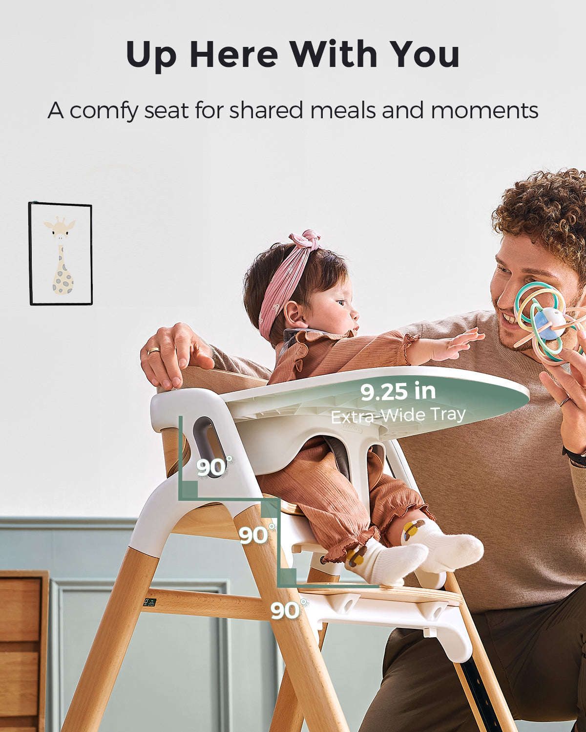 Clean & Feeding Bundle: Bottle Washer and High Chair and Washing Block | US